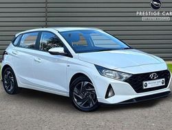White Used 2021 Hyundai i20 SE Hatchback | £11,951 (Fair price)