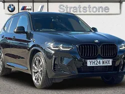 Black Used 2024 BMW X3 M Sport SUV | £40,299 (Fair price)
