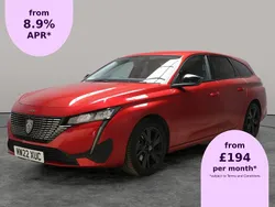 Red Used 2022 Peugeot 308 Allure Premium Estate | £13,975 (Good price)