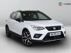 White Used 2021 Seat Arona FR Sport SUV | £13,475 (Fair price)