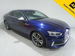Blue Used 2017 Audi S5 Comfort Coupe | £19,654