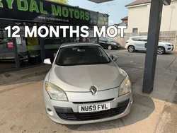 Silver Used 2009 Renault Mégane III Dynamique Hatchback | £1,499 (A bit pricey)