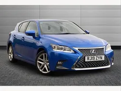Blue Used 2019 Lexus CT200h Hatchback | £14,995 (Fair price)