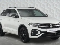 White Used 2022 VW T-Roc R-line SUV | £23,450 (Fair price)