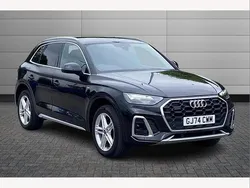 Mythos black Used 2024 Audi Q5 S-Line SUV | £37,650 (Fair price)