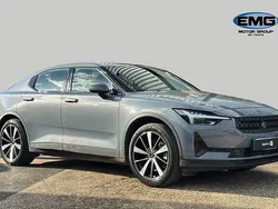 Thunder grey Used 2021 Polestar 2 Standard Range Single Motor Sedan | £18,795 (Fair price)