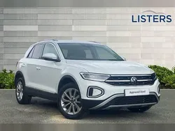 Pure white Used 2023 VW T-Roc Style SUV | £21,100 (Fair price)