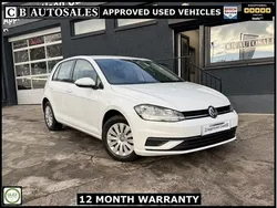 White Used 2018 VW Golf VII S Hatchback | £9,990 (Good price)