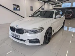 Alpine white Used 2017 BMW 520 M Sport Estate | £22,995 (Expensive)