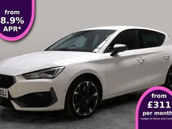 White Used 2022 Cupra Leon VZ1 Hatchback | £21,676 (Fair price)
