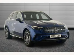 Blue Used 2023 Mercedes GLC300e AMG Line Premium Plus SUV | £49,995 (Expensive)