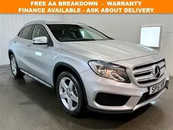 Silver Used 2015 Mercedes GLA250 AMG line SUV | £14,495 (Fair price)