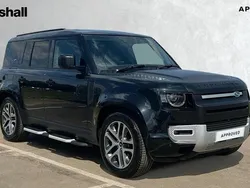 Black Used 2021 Land Rover Defender SUV | £45,763 (Expensive)