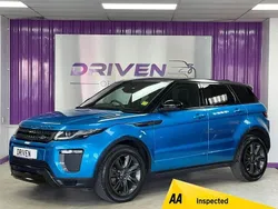 Blue Used 2018 Land Rover Range Rover evoque Landmark Estate | £13,700 (Fair price)