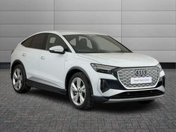 White Used 2024 Audi Q4 Sportback e-tron S-Line SUV | £33,193 (A bit pricey)