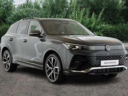 Grey New 2025 VW Tiguan R-line SUV | £35,690 (Expensive)