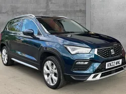 Lava blue Used 2022 Seat Ateca Xperience SUV | £18,850 (Fair price)