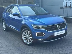Blue Used 2018 VW T-Roc SEL SUV | £15,789 (Fair price)