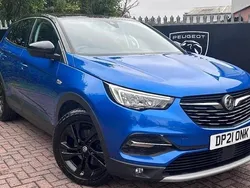 Blue Used 2021 Vauxhall Grandland X SRi SUV | £10,901 (Good price)