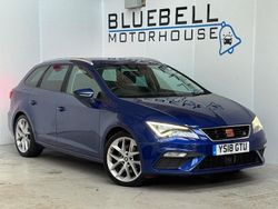 Blue Used 2018 Seat Leon ST FR Estate | £8,995 (Fair price)