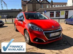 Orange Used 2016 Peugeot 208 Allure Hatchback | £4,195 (Fair price)