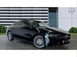 Black Used 2025 Mercedes CLA200 AMG Line Premium Coupe | £30,564 (Fair price)