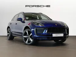 Gentian blue metallic Used 2022 Porsche Macan SUV | £54,490 (A bit pricey)