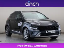 Black Used 2022 Hyundai Kona Premium SUV | £14,999 (Fair price)