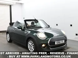Green Used 2016 Mini Cooper Cabriolet Cabriolet | £7,995 (Fair price)