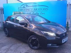 Black Used 2022 Nissan Leaf Acenta Hatchback | £9,639 (Good price)