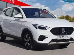 White Used 2023 MG ZS Excite Sedan | £14,338 (Fair price)