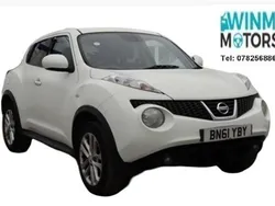White Used 2011 Nissan Juke Tekna SUV | £2,595