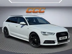 White Used 2016 Audi A6 Black Edition Estate | £14,990 (Fair price)