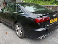 Black Used 2017 Audi A6 S-Line Sedan | £10,995 (Fair price)
