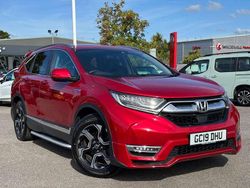 Red Used 2019 Honda CR-V Hybrid SUV | £20,795 (Fair price)