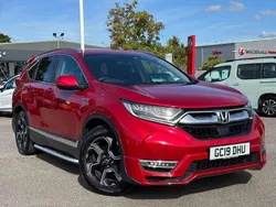 Red Used 2019 Honda CR-V Hybrid SUV | £20,795 (Fair price)