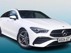 White Used 2024 Mercedes CLA200 Executive Estate | £26,495 (Fair price)