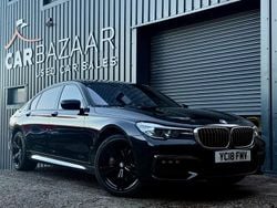 Black Used 2018 BMW 740L M Sport Sedan | £21,591 (Good price)
