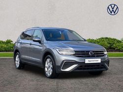 Silver Used 2024 VW Tiguan Allspace Life SUV | £27,350 (Fair price)
