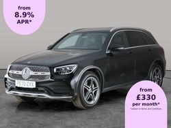 Black Used 2020 Mercedes GLC220 AMG line Estate | £22,350 (Fair price)
