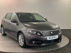 Grey Used 2021 Peugeot 308 Allure Premium Hatchback | £11,915 (Fair price)