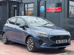 Blue Used 2022 Ford Fiesta Titanium Hatchback | £10,840 (Good price)