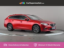 Red Used 2017 Mazda 6 Estate | £10,497 (A bit pricey)