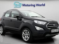 Black Used 2022 Ford Ecosport Titanium SUV | £12,500 (Fair price)