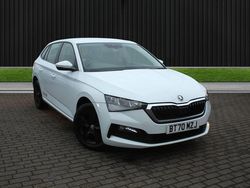 White Used 2021 Skoda Scala SE Hatchback | £8,885 (Fair price)