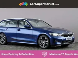 Blue Used 2021 BMW 330e Sport Line Estate | £18,697 (Good price)