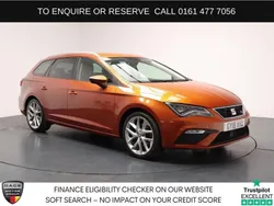 Orange Used 2018 Seat Leon ST FR Estate | £12,990 (Fair price)