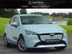 Blue Used 2023 Mazda 2 Exclusive-Line Hatchback | £17,995 (A bit pricey)