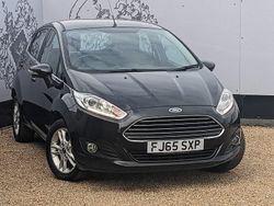 Black Used 2015 Ford Fiesta Zetec Hatchback | £7,795 (A bit pricey)