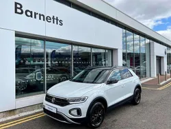White Used 2023 VW T-Roc Life SUV | £19,990 (Fair price)